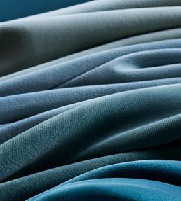 Lyra Velvet Fabric by Thibaut Turquoise