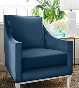 Lyra Velvet Fabric by Thibaut Turquoise