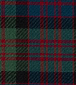 Macdonald Muted Fabric by The Isle Mill Red
