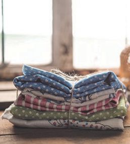 Madras Spot Fabric by Titley and Marr Linden