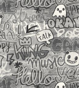 Make It Fun Wallpaper by Caselio Noir et Blanc