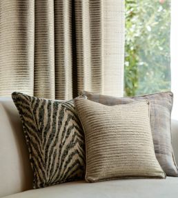 Manda Fabric by Clarke & Clarke Linen