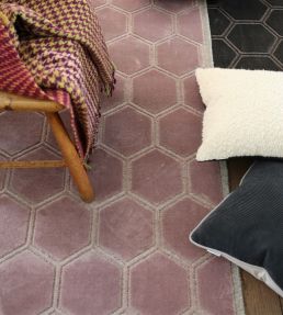 Manipur Runner Rug by Designers Guild Amethyst
