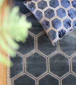 Designers Guild Manipur Runner rug Delft RUGDG0717 Delft