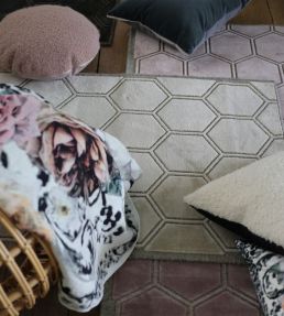 Designers Guild Manipur Runner rug Natural RUGDG0720 Natural