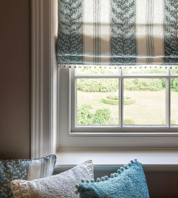 Manningtree Fabric by Nina Campbell Ivory/Linen