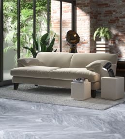 Manolo FR Fabric by Warwick Natural