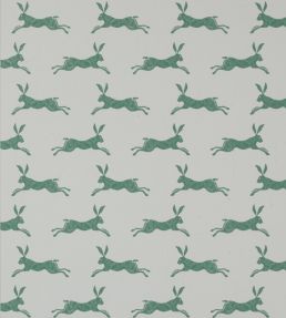 March Hare Wallpaper by Jane Churchill Green