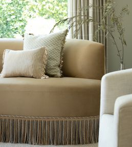 Margaux Beaded Bullion Fringe Trimming by Samuel & Sons Wedgewood Dore