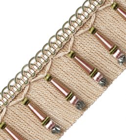 Margaux Beaded Bullion Fringe Trimming by Samuel & Sons Fleurs D'Ete