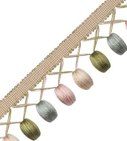Margaux Beaded Fringe Trimming by Samuel & Sons Fleurs D'Ete