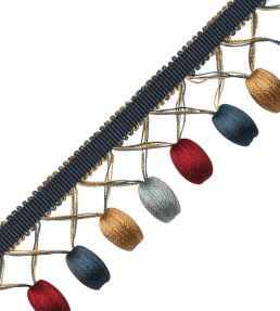 Margaux Beaded Fringe Trimming by Samuel & Sons Gem