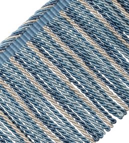 Margaux Bullion Fringe Trimming by Samuel & Sons Bleuet