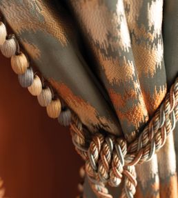 Margaux Double Tassel Tieback Trimming by Samuel & Sons Feuille D'Argent