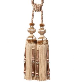 Margaux Double Tassel Tieback Trimming by Samuel & Sons Rose De The