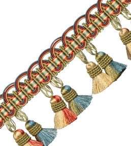 Margaux Tassel Fringe Trimming by Samuel & Sons Mandarine