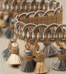 Margaux Tassel Fringe Trimming by Samuel & Sons Mandarine