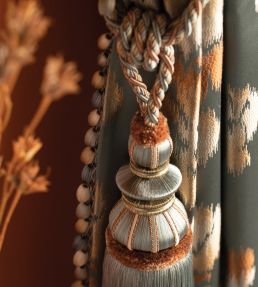 Margaux Tassel Tieback Trimming by Samuel & Sons Hydrengia Antique