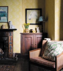 Marigold Wallpaper by Morris & Co Sap Green