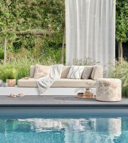 Marin Fabric by Camengo Corail