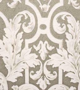 Marmorino Wallpaper by Zoffany Platinum Grey