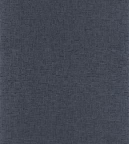 Maroquinerie Wallpaper by Casadeco Bleu Profond