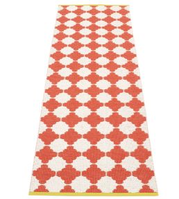 MA2722-70 x 225cm-Marre Runner-Rugs-Coral Red/Vanilla Coral Red/Vanilla