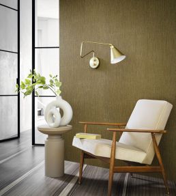 Maurelii Wallpaper by Casamance Ambre