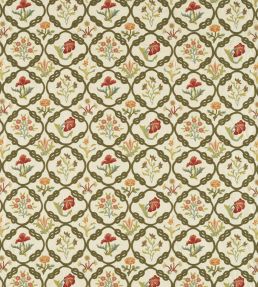 May's Coverlet Fabric by Morris & Co Twining Vine