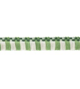 MDS Check Brush Fringe Trimming by Samuel & Sons Leaf