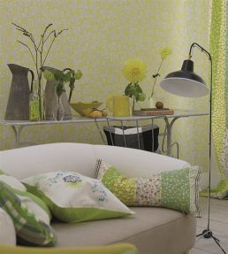 Meadow Leaf Wallpaper by Designers Guild Alabaster