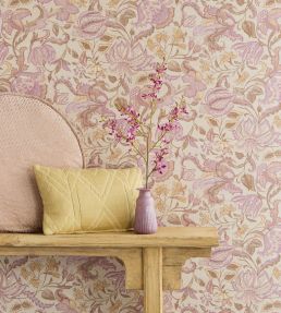 Jacobean Wallpaper by Eijffinger Violet
