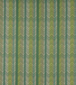 Medina Stripe Fabric by Jane Churchill Green