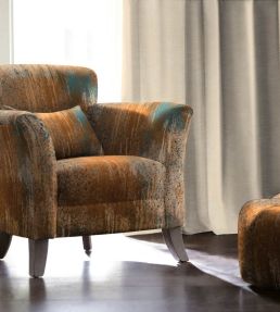 Mellite Fabric by Arley House Rusted Iron