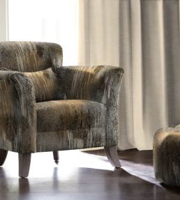 Mellite Fabric by Arley House Smoke
