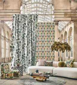 Melora Wallpaper by Harlequin Positano / Succulent / Gold