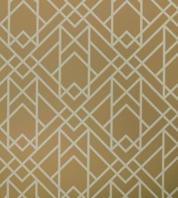Metro Wallpaper by 1838 Wallcoverings Mustard