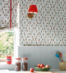 Mickey & Minnie Wallpaper by Sanderson Allsorts