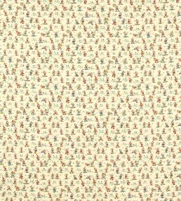 Mickey & Minnie Fabric by Sanderson Rhubarb & Custard