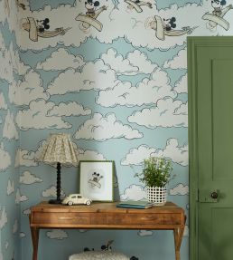 Mickey In the Clouds Mural by Sanderson Sea Salt