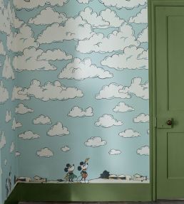 Mickey In the Clouds Mural by Sanderson Sea Salt