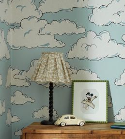 Mickey In the Clouds Mural by Sanderson Sea Salt