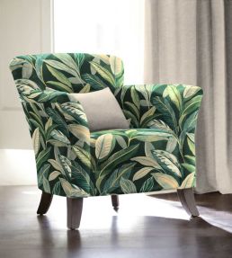 Midi Oasis Fabric by Arley House Evergreen