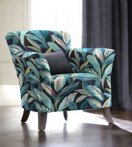 Midi Oasis Fabric by Arley House Indigo