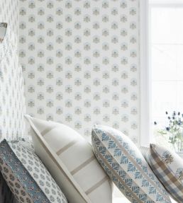 Milford Wallpaper by Anna French Beige/Green
