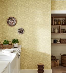 Millie Wallpaper by Jane Churchill Blue