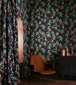 Mima Wallpaper by Romo Ebony