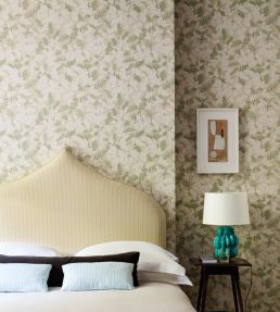 Mimosa Wallpaper by Jane Churchill Beige