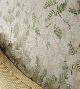Mimosa Wallpaper by Jane Churchill Beige