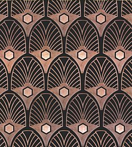 Obsession Wallpaper by MINDTHEGAP Black,Copper